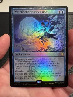 MTG FOIL Waterbender Ascension - Avatar: The Last Airbender #079 - Image 1