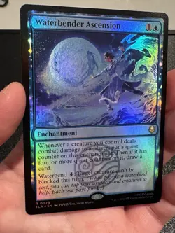 MTG FOIL Waterbender Ascension - Avatar: The Last Airbender #079 - Image 4