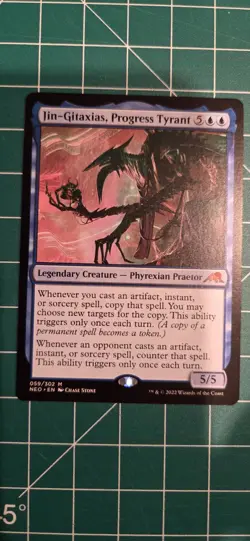 Jin-Gitaxias, Progress Tyrant Kamigawa: Neon Dynasty Regular - Image 1