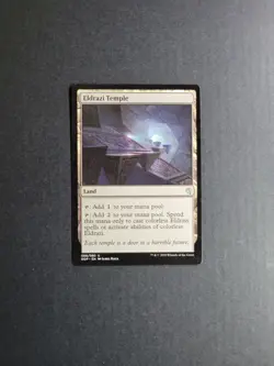 Eldrazi Temple Magic The Gathering Zendikar Vs Eldrazi Regular Land Uncommon LP - Image 2