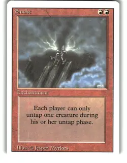 Magic The Gathering - Revised Edition Smoke Rare 1994 - Image 1