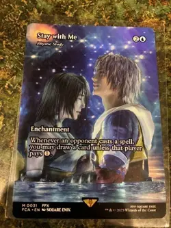 Stay with Me - Rhystic Study (Showcase) Final Fantasy: Through the Ages Regular - Image 2
