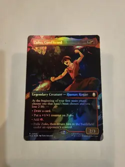 Zuko, Conflicted (Borderless) Avatar: The Last Airbender Foil - Image 1