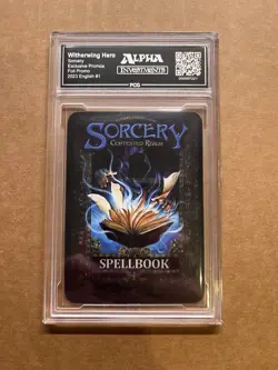 Witherwing Hero Foil Promo - Alpha Investments - Sorcery Contested Realm PCG 8.5 - Image 2