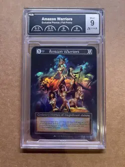 Sorcery Contested Realm Amazon Warriors PCG 9 Alpha Investments Promo Foil - Image 1