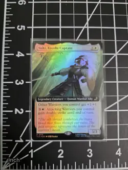 Suki, Kyoshi Captain 0175 TLE Extended Art Foil MTG Avatar NM/M - Image 1