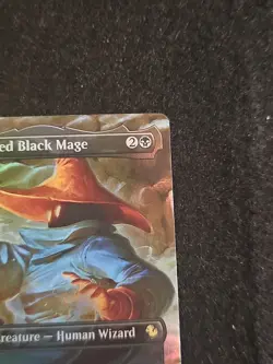 The Destined Black Mage (Borderless) Commander: Final Fantasy Foil - Image 3