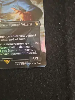 The Destined Black Mage (Borderless) Commander: Final Fantasy Foil - Image 4