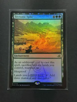 MTG - Tectonic Split - TLE 0144 - Avatar: The Last Airbender - Rare - Magic - Image 1