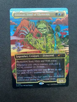 Animar, Soul of Elements (Rainbow Foil) Secret Lair Drop Foil - Image 1