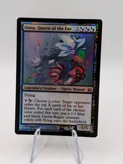 Magic the Gathering | Oona, Queen of the Fae | Foil | NM/LP - Image 1