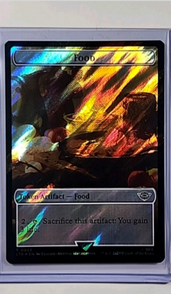 MTG Magic The Gathering LOTR Lord of the Rings Surge Foil Token Orc Army Food - Image 2