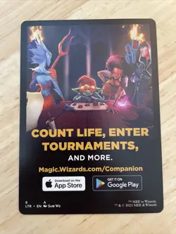 MTG Human Soldier Token LTR Regular #0001 NM/M - Image 2