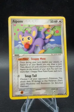 Aipom 34/115 Unseen Forces Regular Pokemon TCG Light Play Condition LP + - Image 1