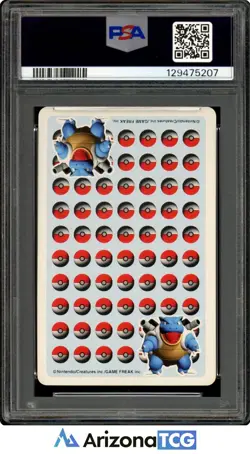 Pokemon 1998 Gengar King Of Clubs Pokemon Stadium Blue Playing Card PSA 8 - Image 2