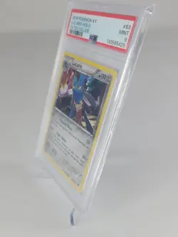 2016 POKEMON XY FATES COLLIDE COSMOS-2017 KNOCK OUT COLL #63 LUCARIO-HOLO PSA 9 - Image 3