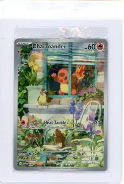Charmander Pokemon 2023 Scarlet & Violet Black Star Promo #044 Sealed - Image 1