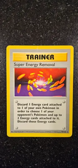 5 Base Set Pokemon Trainer Card Lot Shadowless & 1st Edition - HP/DMG - Image 5