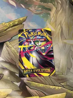 Pokemon TCG Mega Evolution Trainer Tips Art Card MEGA GARDEVOIR NM - Image 1
