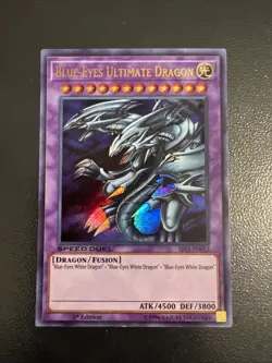 Blue-Eyes Ultimate Dragon sbls-en012 1st Edition (MINT) Ultra Rare Yu-Gi-Oh! - Image 1