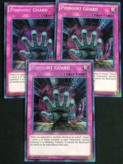 YUGIOH PINPOINT GUARD MP14-EN044 1ST SECRET X3 NM - Image 1