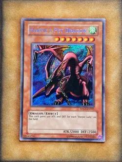 Yugioh Harpie's Pet Dragon RP02-EN093 Secret Rare MP - Image 1