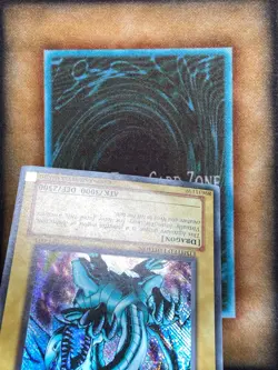 Yugioh Blue-Eyes White Dragon BPT-003 Secret Rare REVERSE SECRET MP - Image 5
