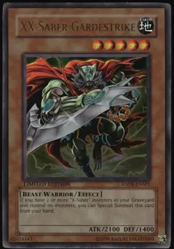 Yu-Gi-Oh! - XX-Saber Gardestrike 2009 ANPR-ENSP1 Ultra Rare Limited Edition - Image 1
