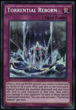 Yu-Gi-Oh! - Torrential Reborn 2014 MP14-EN046 Secret Rare 1st Edition - Image 1