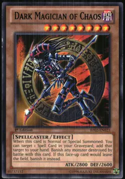 Yu-Gi-Oh! - Battle Pack 2: War of the Giants Dark Magician of Chaos BP02-EN023 - Image 1