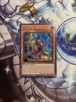 (EY) Yugioh Kashtira Fenrir MP23-EN163 1st Edition Prismatic Secret Rare VLP - Image 1