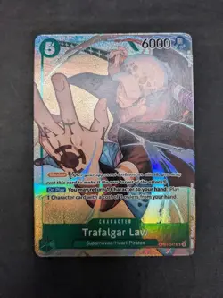 Trafalgar Law (047) (Parallel) -One Piece CCG Romance Dawn- PRE-ERRATA - B - Image 2
