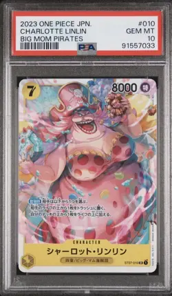 2023 One Piece Japanese CHARLOTTE LINLIN Big Mom Pirates PSA 10 - Image 1