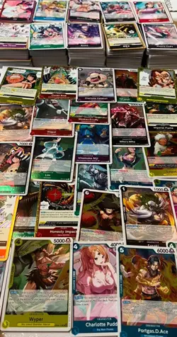 One Piece TCG 500 Holo & Bulk Lot NM ENGLISH - OP 06 through OP 12 - Image 1