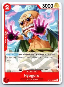 One Piece - OP01-020 Hyogoro - C - US Seller - Image 1