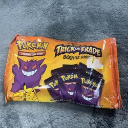 Pokemon TCG Trick or Treat Trade BOOster Bundle 40 Packs Halloween Cards SEALED 820650850783 - Image 1