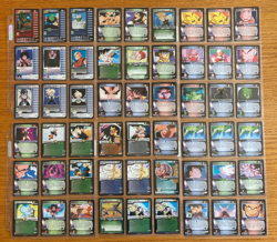 Dragon Ball Z 160+ card lot including 9 foil logo cards see pics - Image 1