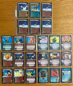 Dragon Ball Z 160+ card lot including 9 foil logo cards see pics - Image 4