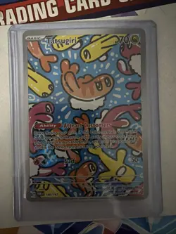 Pokemon TCG Tatsugiri Twilight Masquerade Illustration Rare Card 186/167 NM - Image 1