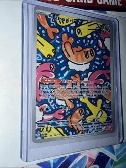 Pokemon TCG Tatsugiri Twilight Masquerade Illustration Rare Card 186/167 NM - Image 3