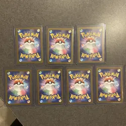 Pokemon Mega Dream Japanese Lot (7 Cards) Rare Illus. Holo Full Art - Image 2
