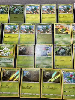 (30) Venusaur CARDS LOT VTG HOLO STAMP VTG Reverse Bulbasaur Pokemon - Image 3