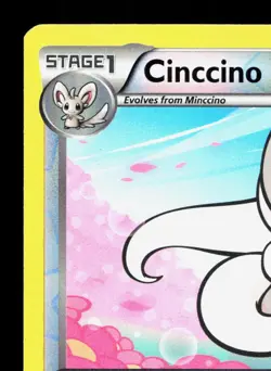 Cinccino 88/124 Fates Collide LP Reverse Holo Pokemon Card TCG - Image 2
