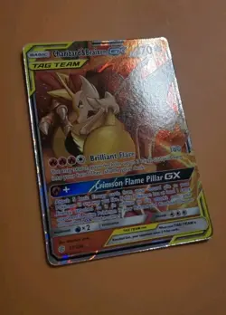 NM Charizard & Braixen GX Ultra Rare SM Cosmic Eclipse 22/236 Pokemon Card - Image 2