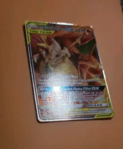 NM Charizard & Braixen GX Ultra Rare SM Cosmic Eclipse 22/236 Pokemon Card - Image 4