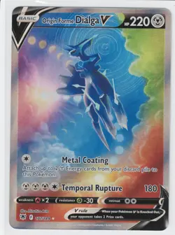 Origin Forme Dialga V - 177/189 - Alternate Art Ultra Rare Pokemon Card MPU - Image 1