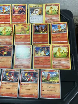 (30) CHARMANDER CHARIZARD CARDS LOT VTG HOLO Pokemon Spirit Go Stamped - Image 4