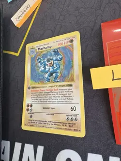 Pokemon Card Machamp 8/102 Holo Rare 1st Edition Shadowless 162💎LP💎 - Image 4