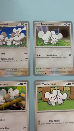 Pokemon - Tandemaus & Maushold 6-Card Bundle LP+ [ENG] - Image 2