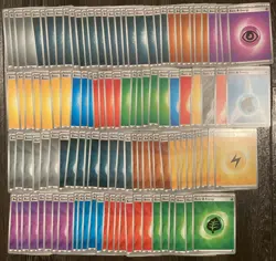 Pokemon 115 Energy Card Lot Bulk MINT - Deck Building - Playable Cards - Image 1